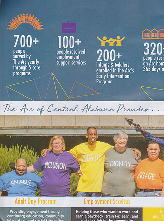 In house magazine for The Arc of Jefferson County